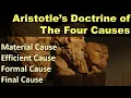Aristotle - Doctrine of the Four Causes
