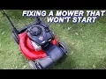 Fixing A Yard Machine Lawn Mower That Won t Start