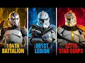 Download Lagu EVERY SINGLE Clone Trooper Battalion/Legion/Corps Explained!