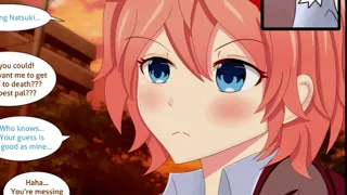 Sayori is mad at MC DDLC Comic dub