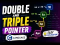 Double Triple Pointer in C Made Easy Complete Beginner Guide