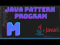 M print in star pattern Star Pattern program Java M print in star pattern M print