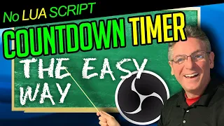 OBS Studio Countdown Timer - Learn The Easy Simple Fast Method