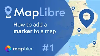 MapLibre Map with a marker using JavaScript