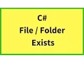 C - How To Check If A File Directory Exists Or Not Using C In Visual Studio with source code