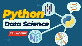 Python for Data Science - Course for Beginners Learn Python Pandas NumPy Matplotlib in 4 Hours