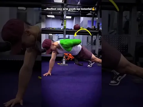 Master the One-Arm Push-Up 💪🔥 #shorts