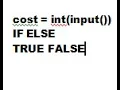 Me Learning Python 001 - User input IF statement and using