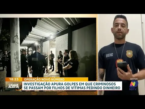 Operação Novo Número: polícia investiga golpe de falsos filhos pedindo dinheiro