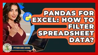 Pandas For Excel How To Filter Spreadsheet Data - Python Code School