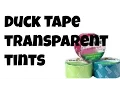 Duck Tape Transparent Tints