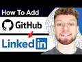 How To Add GitHub Link To LinkedIn Step By Step