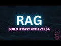 The Best Way to Build a RAG System with Python - Verba from Weaviate
