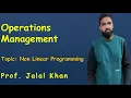 Dynamic Programming I Non Linear Programming Problem