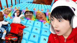 TUI VÀ SIM ĐUA XE BÀN PHÍM MEME SKSP ASMR +1