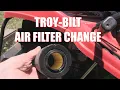 How To Change The Air Filter On Troy-Bilt Mower