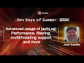 Advanced usage of jachLog Performance filtering multithreading support and more - Juan Castillo