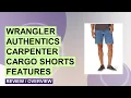 Wrangler Authentics Carpenter Cargo Shorts Review Comfort Utility Tested