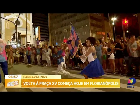 Pré-Carnaval de Florianópolis: inicia nesta sexta-feira a tradicional Volta à Praça 15