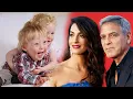 SHOCK George and Amal Clooney cover truth Twins Ella and Alexander had Down syndrome