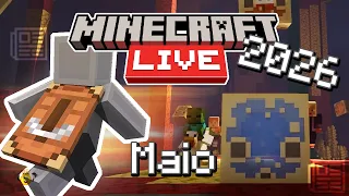 ⭐Minecraft Live 2026❕CAPA Construtor❔| 📆Data e Hora⏰ | Notícias