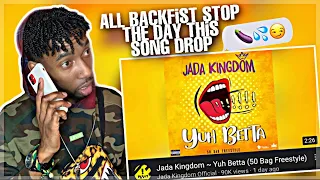 male reacts to jada kingdom yuh betta 50 bag freestyle 