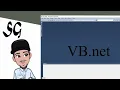 VB net tutorial 1 saving project and basic coding