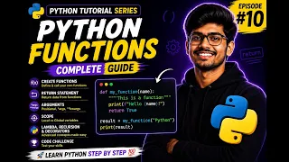Python Functions Explained in Hindi Complete Guide Episode