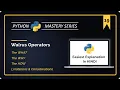 Master Python WALRUS Operators In-Depth and Easy Explanation in Hindi Python For Beginners