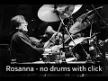 Download Lagu Jeff Porcaro and Toto - Rosanna - No Drums, With Click