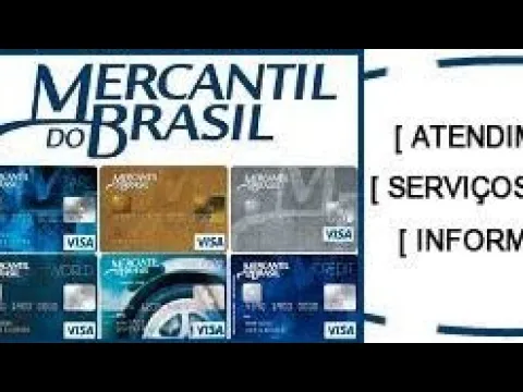 BANCO MERCANTIL ABRE CONTA NO APP E OFERECE CARTOES CREDITO E OUTROS PRODUTOS DE CREDITO NA CONTA