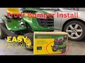 How to Install an OEM Bumper on a D130 John Deere Lawn Tractor LA D e 100 Series
