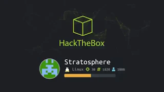 HackTheBox Stratosphere Walkthrough Solution