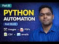 Python Automation Projects Explained Images PDFs CSV Emails Riazul Azim s Full Stack AI Lab