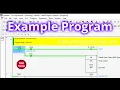 Example Program OMRON PLC