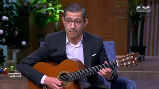 غني مع الجيتار والطبلة ان راح منك ياعين 