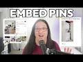 Download Lagu Why \u0026 How to Embed Pinterest Pins in Your Blog Post | Boost blog engagement now