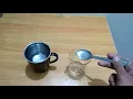 How many ml of water in one tablespoon