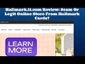 Hallmark it com is a Legit Hallmark Store or a Scam Review