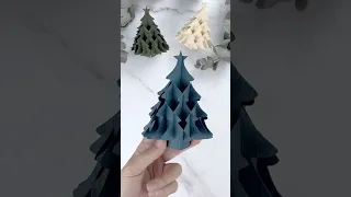 Paper Christmas Tree How to Make a 3D Christmas Tree Christmas Crafts Christmas Ornament