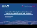 Computation Offloading for Multi-User Sequential Tasks in Heterogeneous Mobile Edge Computing