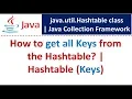 How to get all Keys from the Hashtable Hashtable Keys Java Collection Framework