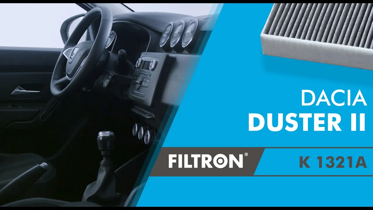 Jak wymienić filtr kabinowy? – Dacia Duster II – The Mechanics by FILTRON