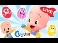 Download Lagu 🔴 AO VIVO 🔴Aprenda cores, números e formas com Cuquin|Vídeos educativos para crianças