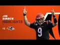 Joe Burrow s 5-TD 525-yard game NFL 2021 Highlights