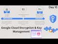 Google Cloud Encryption Key Management Hands-on KMS Lab Day 13