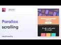 ProtoPie Tutorial Web Design Series Parallax Scrolling