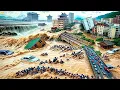 Download Lagu TSUNAMI HORROR 2025: 55 METER Waves DESTROY Thailand, Ships Flipped, Skyscrapers Collapsing | movie