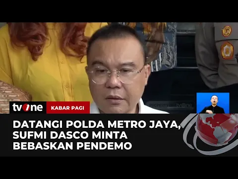 Sufmi Dasco Datangi Polda Metro Jaya untuk Meminta Polisi Bebaskan Pendemo yang Ditahan
