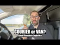 Coffee Roaster Logistics Courier vs Own Van Delivery